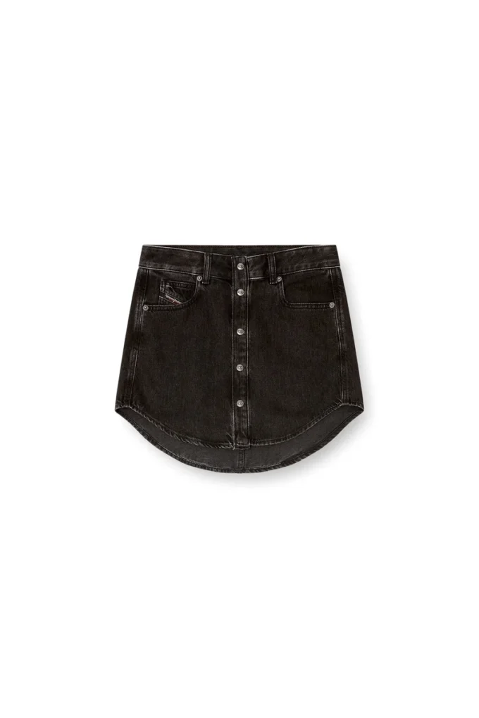 de-ard Minigonna in denim con bottoni sul davanti de-ard Minigonna in denim con bottoni sul davanti