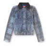 de-ateli-s Giacca corta in denim bouclé grafico de-ateli-s Giacca corta in denim bouclé grafico
