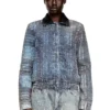 de-ateli-s Giacca corta in denim bouclé grafico de-ateli-s Giacca corta in denim bouclé grafico