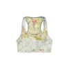 de-detop-fse Top corto in denim devoré a fiori de-detop-fse Top corto in denim devoré a fiori