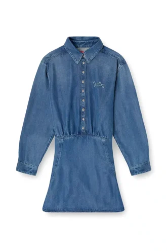 de-drevia-s Abito in denim con ricamo sul retro