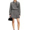 de-drevia-s Abito in denim con toppe ricamate de-drevia-s Abito in denim con toppe ricamate