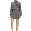 de-drevia-s Abito in denim con toppe ricamate de-drevia-s Abito in denim con toppe ricamate