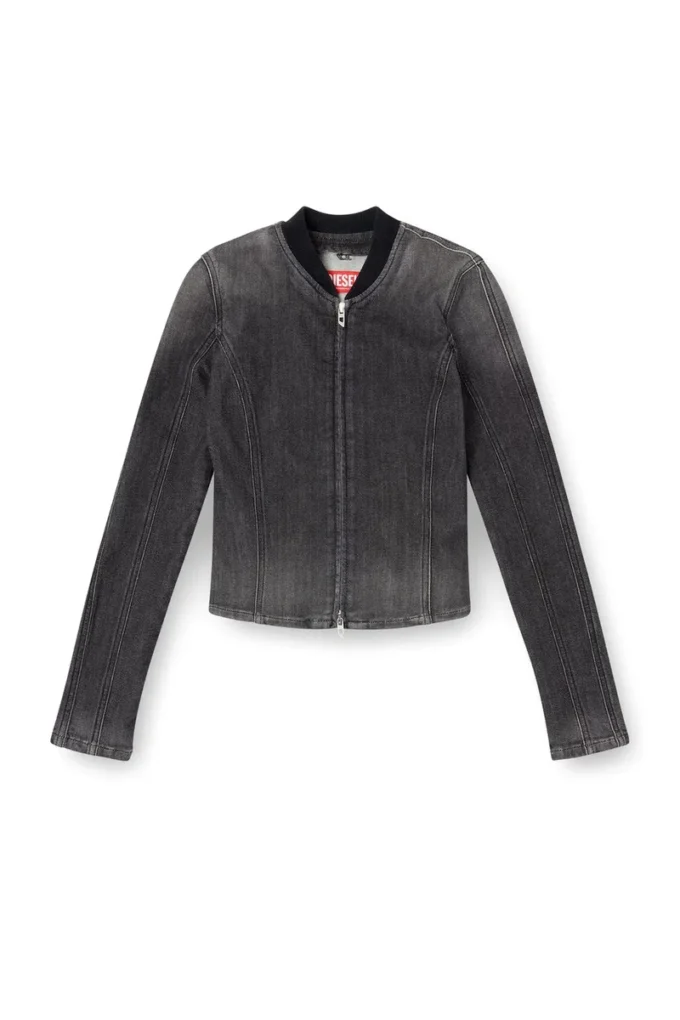 de-gary-d jogg Giacca corta in denim monocromatico