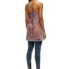 de-held-short-fse Abito midi con spalline in denim con paillettes de-held-short-fse Abito midi con spalline in denim con paillettes