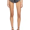 de-jizz-fsh2 Shorts in denim tie-dye pied-de-poule de-jizz-fsh2 Shorts in denim tie-dye pied-de-poule