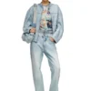de-marge-fse Giacca oversize in denim cristallo de-marge-fse Giacca oversize in denim cristallo