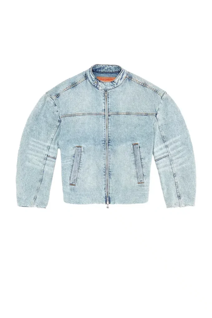 de-marge-fse Giacca oversize in denim cristallo de-marge-fse Giacca oversize in denim cristallo