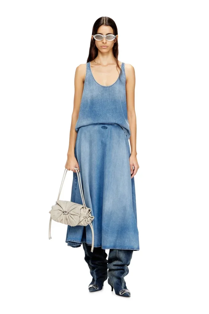de-misy-s Top in denim leggero stonewashed