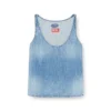 de-misy-s Top in denim leggero stonewashed