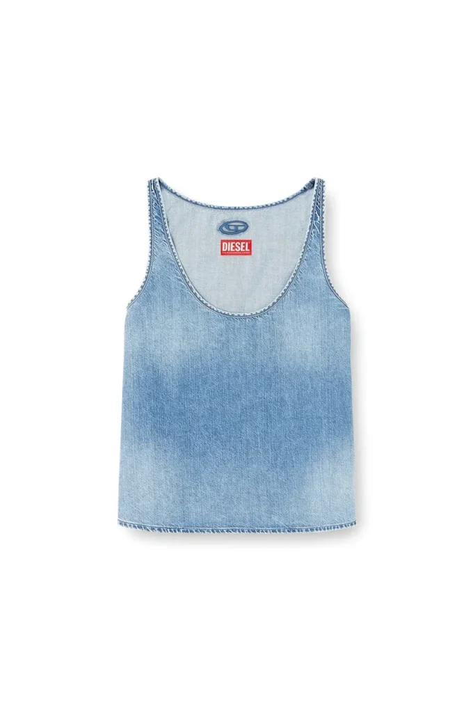 de-misy-s Top in denim leggero stonewashed