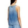 de-misy-s Top in denim leggero stonewashed