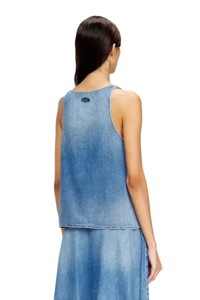 de-misy-s Top in denim leggero stonewashed