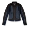 de-morny-s Giacca stile biker in denim bicolore de-morny-s Giacca stile biker in denim bicolore
