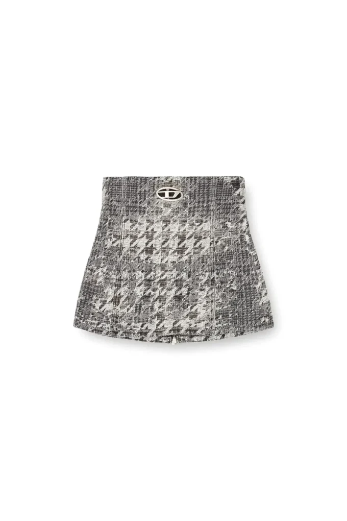 de-orset-fsh1 Basque in denim jacquard Principe di Galles de-orset-fsh1 Basque in denim jacquard Principe di Galles