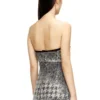 de-orset-fsh1 Basque in denim jacquard Principe di Galles de-orset-fsh1 Basque in denim jacquard Principe di Galles