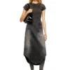 de-plumy-s Gonna midi in denim con effetto ombra de-plumy-s Gonna midi in denim con effetto ombra