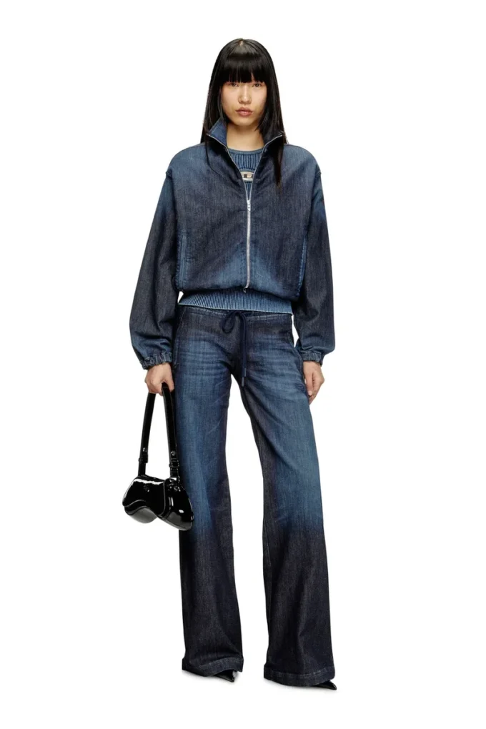 de-sanderz jogg Giacca JoggJeans con collo alto de-sanderz jogg Giacca JoggJeans con collo alto