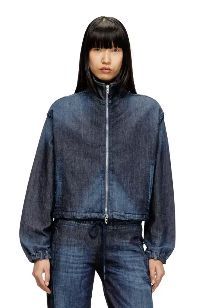 de-sanderz jogg Giacca JoggJeans con collo alto de-sanderz jogg Giacca JoggJeans con collo alto