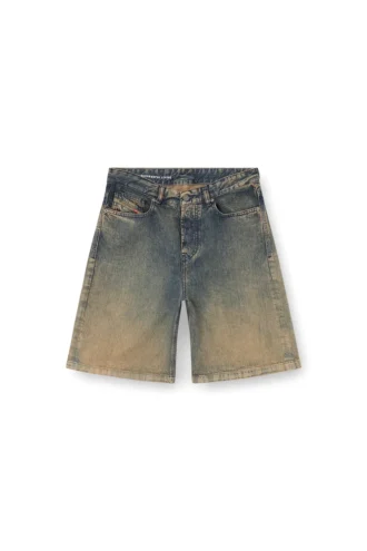 de-sire-short-s Shorts in denim sfumato fluido