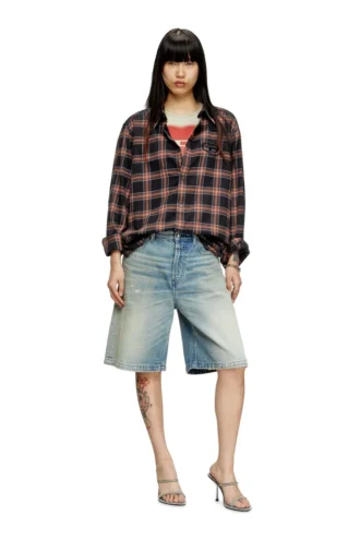 de-sire-short Shorts in denim effetto consumato