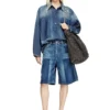 de-sire-short Shorts in denim effetto contrasto de-sire-short Shorts in denim effetto contrasto