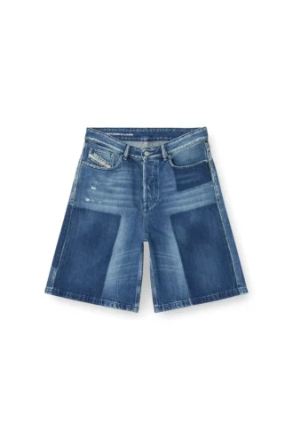 de-sire-short Shorts in denim effetto contrasto