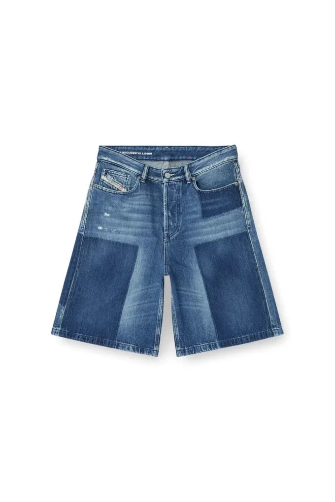 de-sire-short Shorts in denim effetto contrasto de-sire-short Shorts in denim effetto contrasto