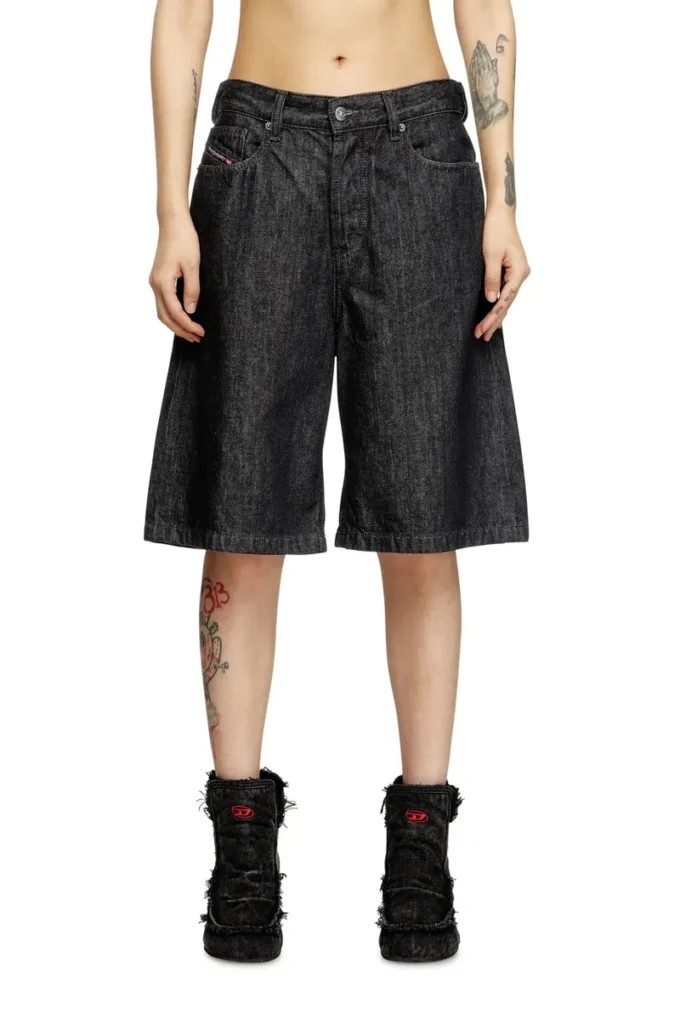 de-sire-short Shorts in denim lavato de-sire-short Shorts in denim lavato