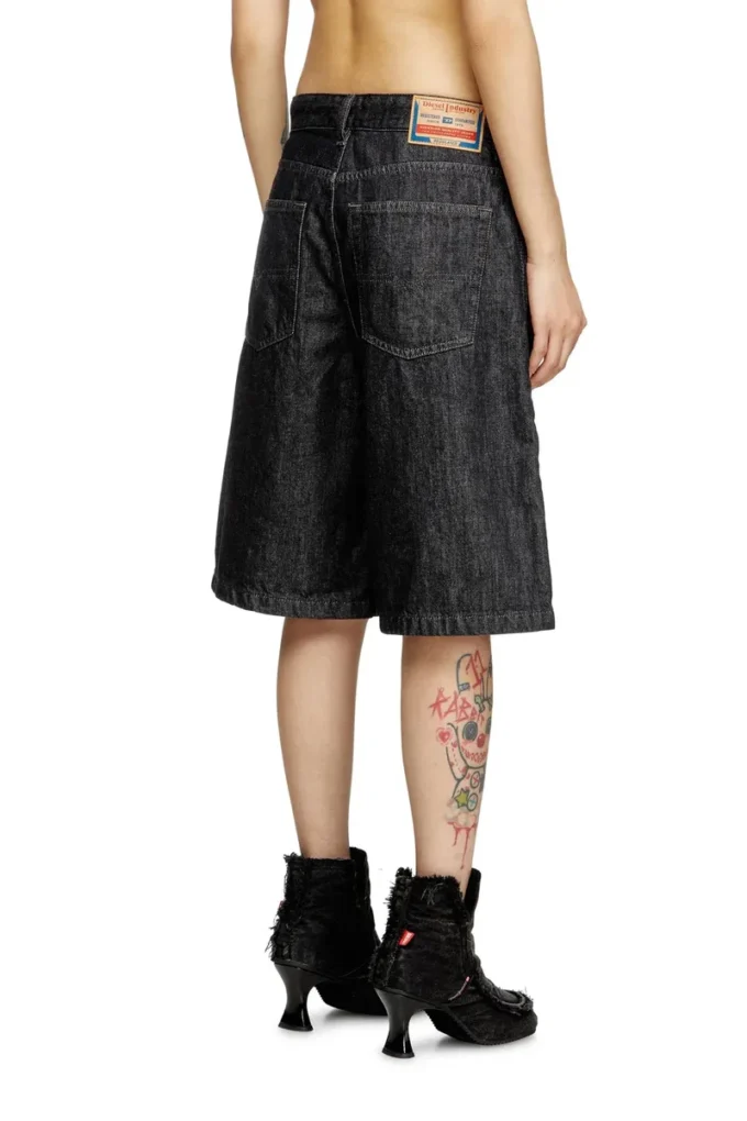 de-sire-short Shorts in denim lavato de-sire-short Shorts in denim lavato
