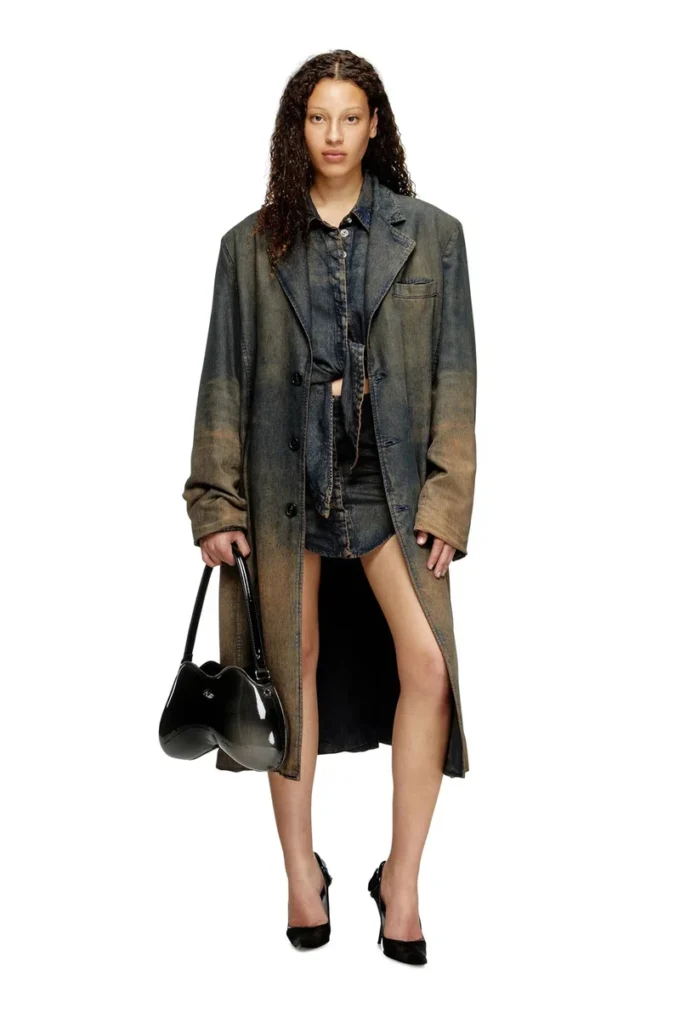 de-susan-s Abito in denim fluido