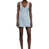 de-sweeney-s1 Abito corto in denim pied-de-poule con cristalli de-sweeney-s1 Abito corto in denim pied-de-poule con cristalli