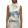 de-tapi-fsh2 Top senza maniche in denim con trama pied-de-poule de-tapi-fsh2 Top senza maniche in denim con trama pied-de-poule