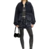 de-ton Minigonna in denim con trama batavia de-ton Minigonna in denim con trama batavia