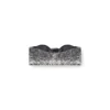 de-toppys-fsh Top in denim jacquard Principe di Galles