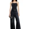 de-vors Tuta con spalline in denim batavia de-vors Tuta con spalline in denim batavia