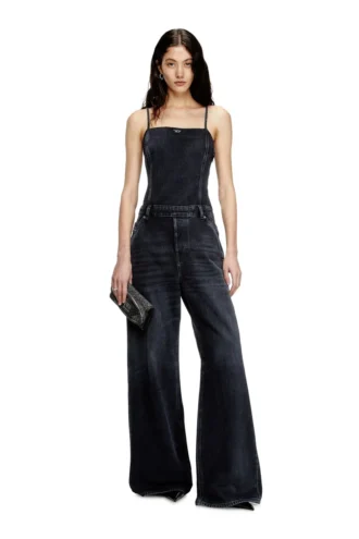 de-vors Tuta con spalline in denim batavia de-vors Tuta con spalline in denim batavia