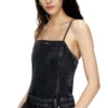 de-vors Tuta con spalline in denim batavia de-vors Tuta con spalline in denim batavia