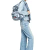 Diesel day pak’r Zaino in denim trompe l’oeil Diesel day pak’r Zaino in denim trompe l’oeil
