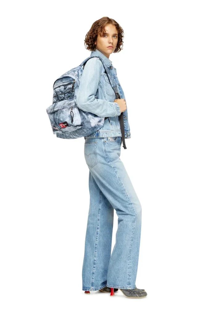 Diesel day pak’r Zaino in denim trompe l’oeil Diesel day pak’r Zaino in denim trompe l’oeil