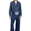 Diesel springer Marsupio in denim trompe l’oeil Diesel springer Marsupio in denim trompe l’oeil