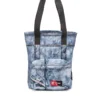 Diesel tote Borsa tote in denim trompe l’oeil