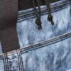 Diesel tote Borsa tote in denim trompe l’oeil