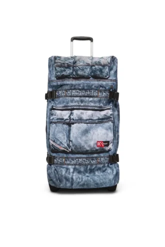 Diesel transit’r l Trolley da viaggio in denim trompe l’oeil