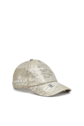 dile_luna cappellino Cappellino da baseball in denim metallizzato dile_luna cappellino Cappellino da baseball in denim metallizzato