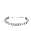 dl1354040 gioiello in argento sterling Bracciale in argento sterling con taglio a diamante dl1354040 gioiello in argento sterling Bracciale in argento sterling con taglio a diamante
