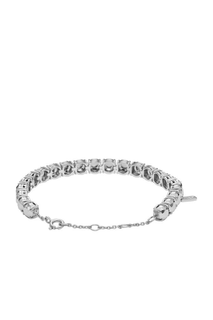 dl1354040 gioiello in argento sterling Bracciale in argento sterling con taglio a diamante dl1354040 gioiello in argento sterling Bracciale in argento sterling con taglio a diamante