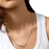 dl1364040 gioiello in argento sterling Collana con catena in argento sterling dl1364040 gioiello in argento sterling Collana con catena in argento sterling