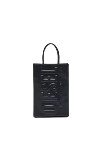 dsl 3d shopper m x Borsa tote Dsl 3D M-PU con logo in rilievo