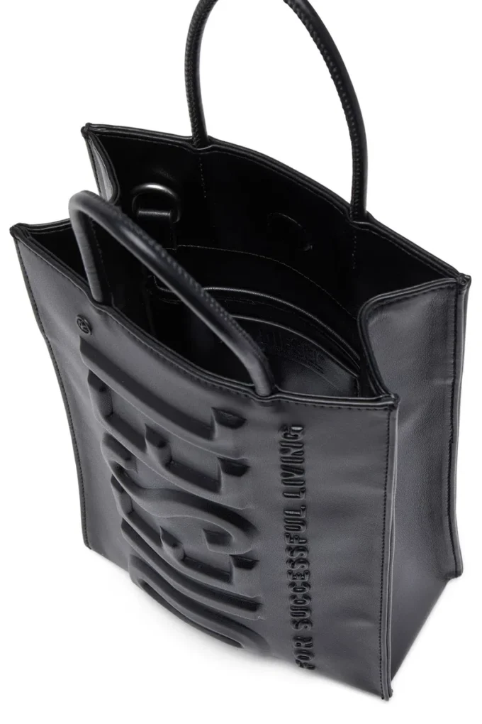 dsl 3d shopper m x Borsa tote Dsl 3D M-PU con logo in rilievo dsl 3d shopper m x Borsa tote Dsl 3D M-PU con logo in rilievo